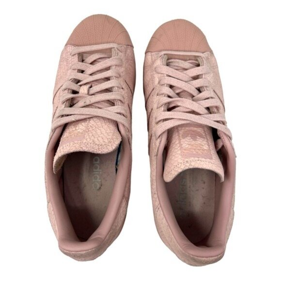 Adidas Superstar Icey Pink Snakeskin Sneakers - Picture 6 of 8